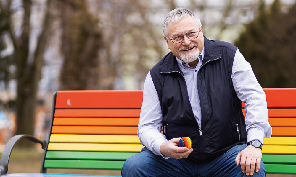 Bunt wie der Regenbogen