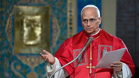 Papst in der Basilika Unserer Lieben Frau von Afrika in Algier 