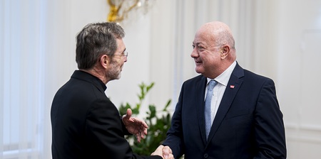 Bundeskanzler Stocker Erzbischof Grünwidl