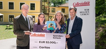 Buchpräsentation in Caritas Kinderhotel Collegialität in Wien-Döbling