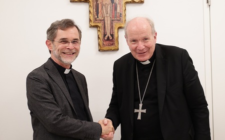 Josef Grünwidl und Kardinal Christoph Schönborn