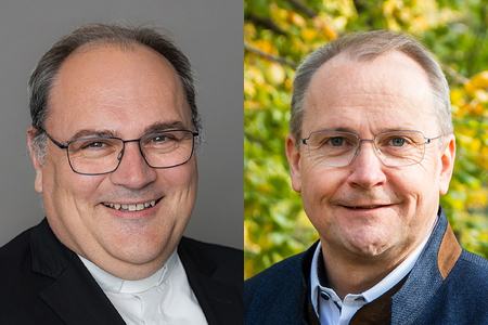 Generalvika Andreas Kaiser Bischofsvikar Richard Kager (rechts)