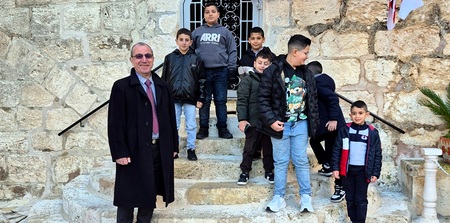 Schönborns Nahost-Beauftragter Baghdi im Heiligen Land